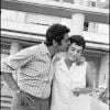 Enrico Macias et son épouse Suzy - photo d'archive non datée.