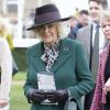 Camilla Parker Bowles, duchesse de Cornouailles - La famille royale lors des courses de chevaux du festival de Cheltenham le 11 mars 2020.