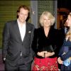 Camilla Parker-Bowles avec son fils Tom et sa fille Laura à Londres en 2006.