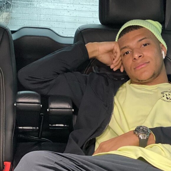 Kylian Mbappé sur Instagram, mars 2020.