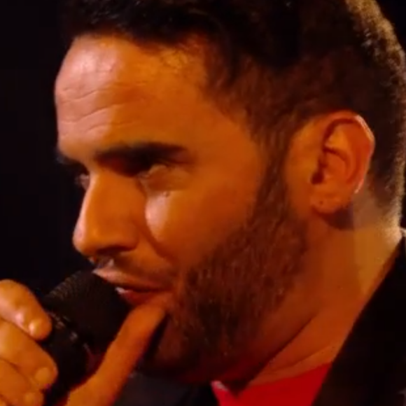 Sarah et Faiz lors des battles de "The Voice 2020" - Talents de l'équipe de Amel Bent. Émission du samedi 28 mars 2020, TF1