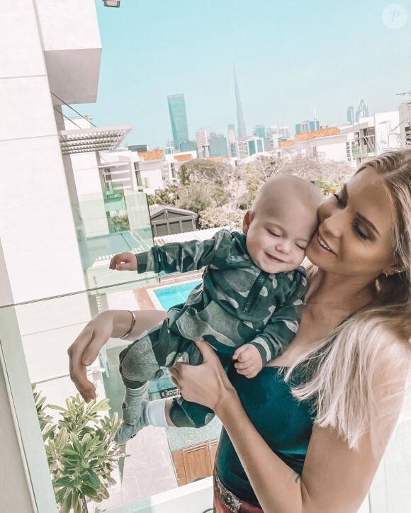 Jessica Thivenin et son fils Maylone sur Instagram, le 27 mars 2020