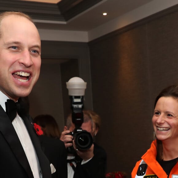 Le prince William au gala de charité de l'association London Air Ambulance à Rosewood, le 7 novembre 2019, pour les 30 ans de l'organisme.