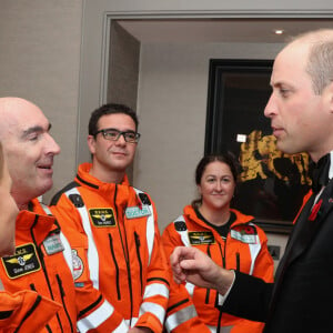 Le prince William au gala de charité de l'association London Air Ambulance à Rosewood, le 7 novembre 2019, pour les 30 ans de l'organisme.