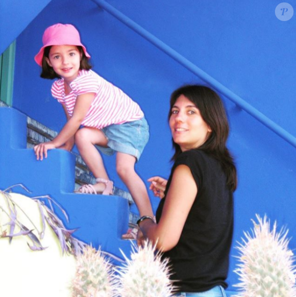 Estelle Denis et sa fille Victoire, photo Instagram du 11 juillet 2019