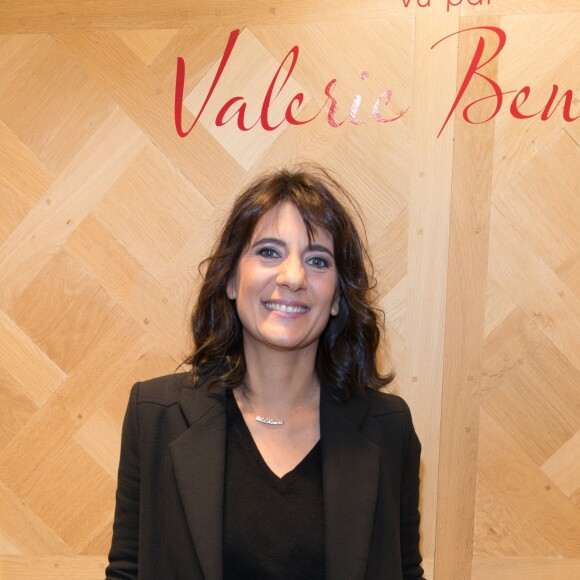 Exclusif - Estelle Denis - Lancement de la collection capsule "Max & Moi vu par Valérie Benaïm" à Paris, le 20 octobre 2017.© Cyril Moreau/Bestimage