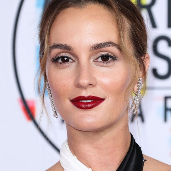 Leighton Meester à la soirée 2018 American Music Awards au théâtre Microsoft à Los Angeles, le 9 octobre 2018.