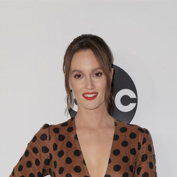 Leighton Meester à la soirée Disney ABC TCA Summer Press Tour 2018 à l'hôtel Beverly Hilton à Beverly Hills, le 7 août 2018.