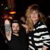 Daphné Bürki et son fiancé Gunther Love (Sylvain Quimène) lors de la soirée de lancement du livre de Valerie Damidot "Le coeur sur la main, le doigt sur la gachette" au Buddha-Bar à Paris, France, le 2 novembre 2016. © Rachid Bellak/Bestimage