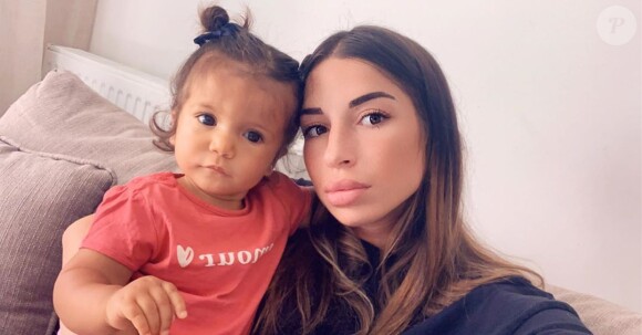 Liam Di Benedetto et sa fille Joy, sur Instagram, le 2 septembre 2019