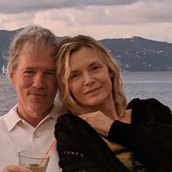 Michelle Pfeiffer et son mari David E. Kelley sur Instagram, février 2020.