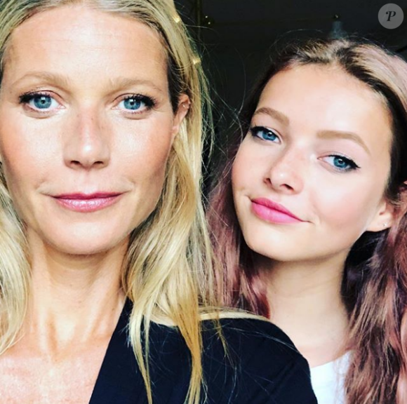 Apple Martin sur le compte Instagram de sa mère Gwyneth Paltrow.