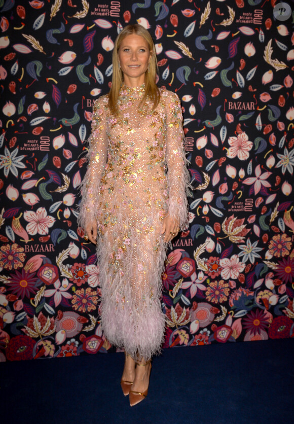 Gwyneth Paltrow au photocall de la soirée Harper's Bazaar au Musée Des Arts Décoratifs à Paris le 26 février 2020 en marge de la fashion week prêt-à-porter automne-hiver 2020/2021 © Veeren Ramsamy / Bestimage