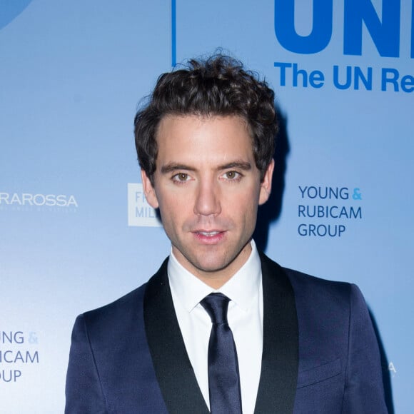 Mika - L'événement caritatif annuel du UNHCR (Haut Commissariat des Nations unies pour les réfugiés), s'adresse aux entreprises, fondations et principaux donateurs italiens qui soutiennent le travail de l'agence des Nations Unies pour les réfugiés, au centre culturel Frigoriferi Milanesi S.P.A, à Milan, Italie, le 9 novembre 2017.