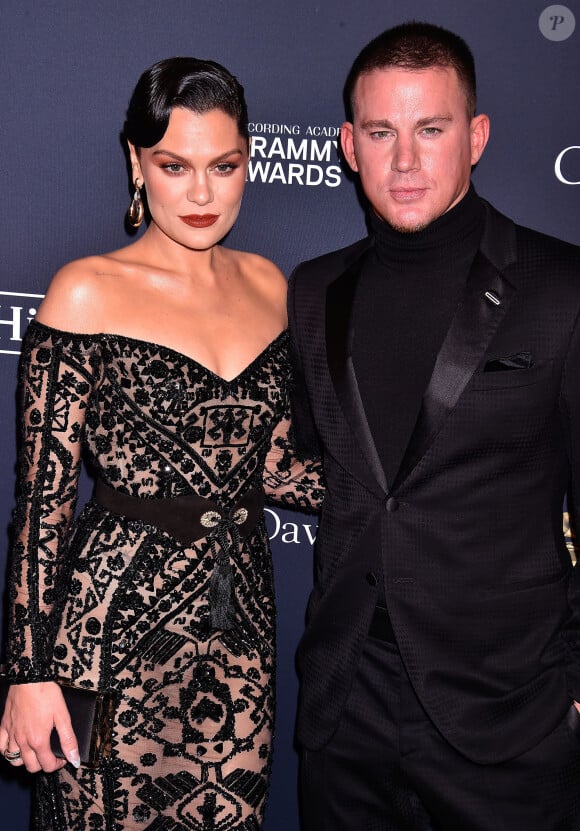 Jessie J et son compagnon Channing Tatum - Soirée "Pre-GRAMMY Gala and GRAMMY Salute to Industry Icons Honoring Sean "Diddy" Combs" dans le quartier de Beverly Hills à Los Angeles, le 25 janvier 2020.