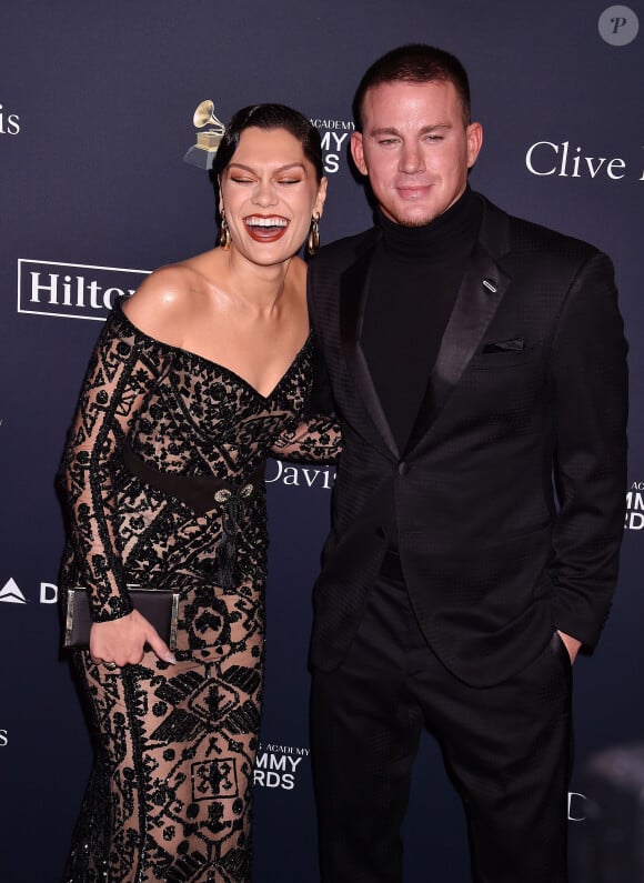Jessie J et son compagnon Channing Tatum - Soirée "Pre-GRAMMY Gala and GRAMMY Salute to Industry Icons Honoring Sean "Diddy" Combs" dans le quartier de Beverly Hills à Los Angeles, le 25 janvier 2020.