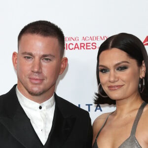Channing Tatum et sa compagne Jessie J au MusiCares Person of the Year Award en l'honneur du groupe Aerosmith au Convention Center à Los Angeles, le 24 janvier 2020