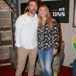 Exclusif - Patrick Puydebat, Hélène Rollès - Soirée anniversaire pour les 25 ans de la série "Hélène et les garçons" au siège de JLA Groupe à La Plaine Saint-Denis, le 18 mai 2017. © CVS/Bestimage