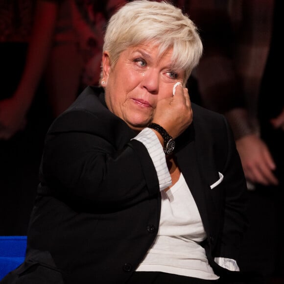 Exclusif - Mimie Mathy - Enregistrement de l'émission "La Boîte à secrets 4" à Paris, présentée par F.Bollaert, et diffusée le 10 avril sur France 3. Le 23 janvier 2020 © Tiziano Da Silva / Bestimage