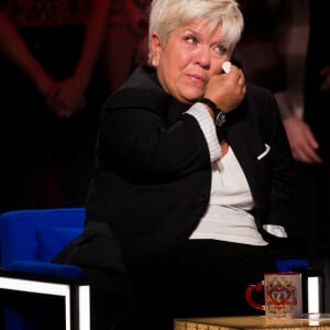 Exclusif - Mimie Mathy - Enregistrement de l'émission "La Boîte à secrets 4" à Paris, présentée par F.Bollaert, et diffusée le 10 avril sur France 3. Le 23 janvier 2020 © Tiziano Da Silva / Bestimage