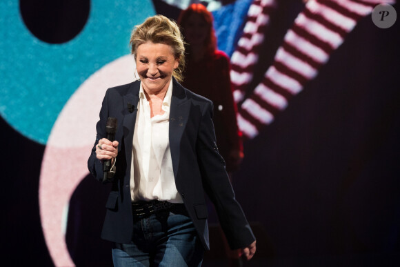Exclusif - Sheila - Enregistrement de l'émission "La Boîte à secrets 4" à Paris, présentée par F.Bollaert, et diffusée le 10 avril sur France 3. Le 23 janvier 2020 © Tiziano Da Silva / Bestimage