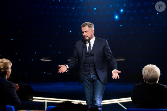 Exclusif - Olivier Minne - Enregistrement de l'émission "La Boîte à secrets 4" à Paris, présentée par F.Bollaert, et diffusée le 10 avril sur France 3. Le 23 janvier 2020 © Tiziano Da Silva / Bestimage