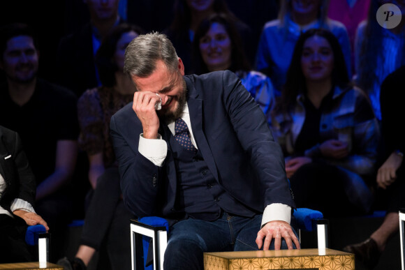 Exclusif - Olivier Minne - Enregistrement de l'émission "La Boîte à secrets 4" à Paris, présentée par F.Bollaert, et diffusée le 10 avril sur France 3. Le 23 janvier 2020 © Tiziano Da Silva / Bestimage