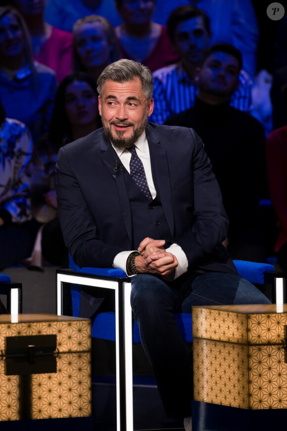 Exclusif - Olivier Minne - Enregistrement de l'émission "La Boîte à secrets 4" à Paris, présentée par F.Bollaert, et diffusée le 10 avril sur France 3. Le 23 janvier 2020 © Tiziano Da Silva / Bestimage