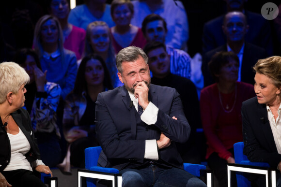 Exclusif - Mimie Mathy, Olivier Minne, Sheila - Enregistrement de l'émission "La Boîte à secrets 4" à Paris, présentée par F.Bollaert, et diffusée le 10 avril sur France 3. Le 23 janvier 2020 © Tiziano Da Silva / Bestimage