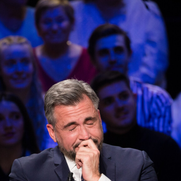 Exclusif - Mimie Mathy, Olivier Minne, Sheila - Enregistrement de l'émission "La Boîte à secrets 4" à Paris, présentée par F.Bollaert, et diffusée le 10 avril sur France 3. Le 23 janvier 2020 © Tiziano Da Silva / Bestimage