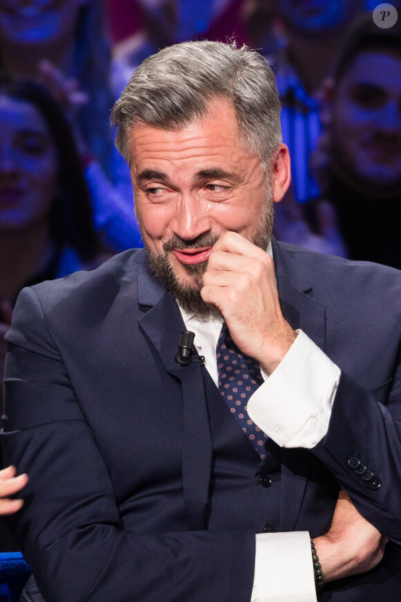Exclusif - Olivier Minne - Enregistrement de l'émission "La Boîte à secrets 4" à Paris, présentée par F.Bollaert, et diffusée le 10 avril sur France 3. Le 23 janvier 2020 © Tiziano Da Silva / Bestimage