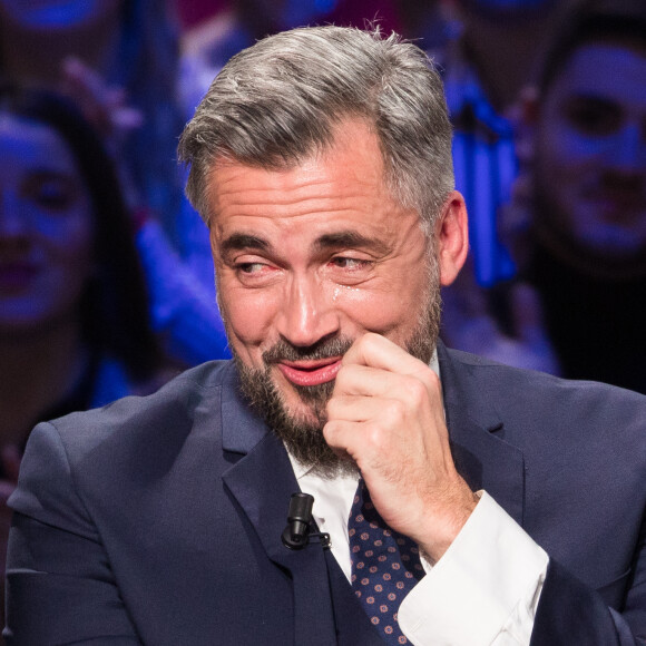 Exclusif - Olivier Minne - Enregistrement de l'émission "La Boîte à secrets 4" à Paris, présentée par F.Bollaert, et diffusée le 10 avril sur France 3. Le 23 janvier 2020 © Tiziano Da Silva / Bestimage