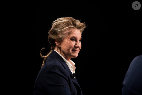 Exclusif - Sheila - Enregistrement de l'émission "La Boîte à secrets 4" à Paris, présentée par F.Bollaert, et diffusée le 10 avril sur France 3. Le 23 janvier 2020 © Tiziano Da Silva / Bestimage