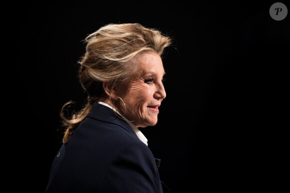 Exclusif - Sheila - Enregistrement de l'émission "La Boîte à secrets 4" à Paris, présentée par F.Bollaert, et diffusée le 10 avril sur France 3. Le 23 janvier 2020 © Tiziano Da Silva / Bestimage