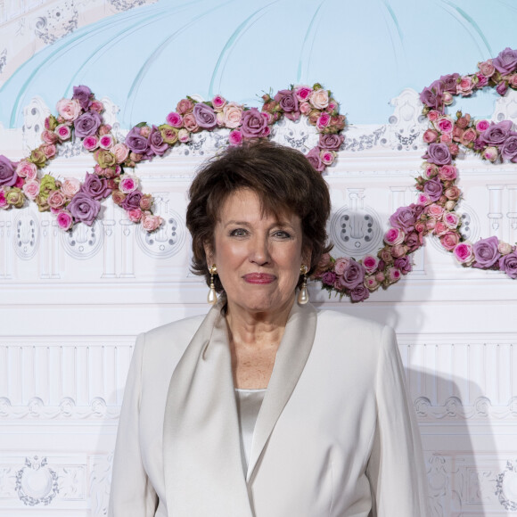 Roselyne Bachelot - Photocall du 40ème Gala de Charité AROP (Association pour le Rayonnement de l'Opéra de Paris) à l'Opera Garnier à Paris le 27 février 2020. © Pierre Perusseau/Bestimage