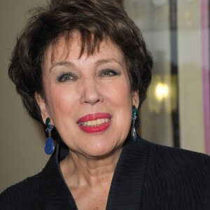 Exclusif - Roselyne Bachelot-Narquin lors du dîner de gala caritatif pour l'association Autistes Sans Frontières à l'hôtel Marcel Dassault à Paris, France, le 18 avril 2019. © Coadic Guirec/Bestimage