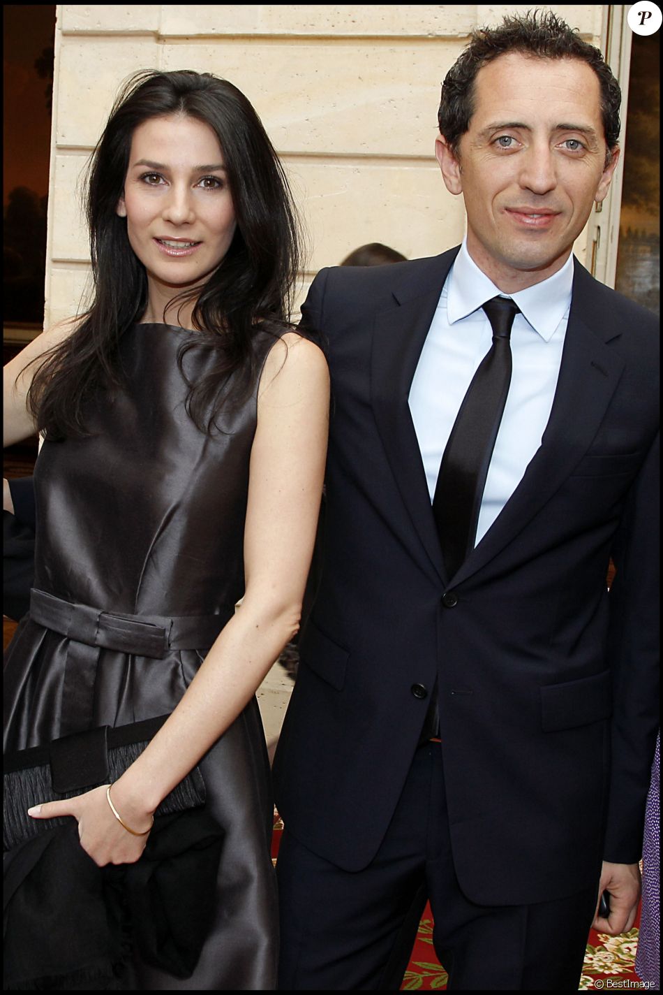 Marie Drucker et Gad Elmaleh à l'Elysée, le 20 mai 2010 ...