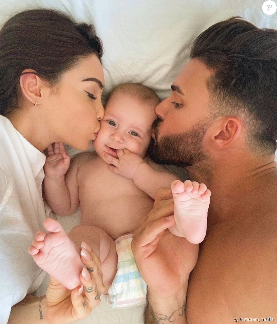 Nabilla Benattia Thomas Vergara Et Leur Fils Milann Le 7 Avril Purepeople