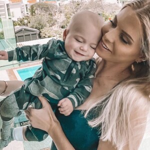 Jessica Thivenin et son fils Maylone sur Instagram, le 27 mars 2020