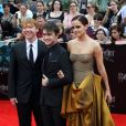 Rupert Grint, Daniel Radcliffe et Emma Watson à la première du film "Harry Potter et les reliques de la mort : partie 2" à New York en 2011.