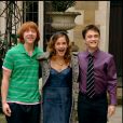 Rupert Grint, Emma Watson et Daniel Radcliffe à Londres en 2005.