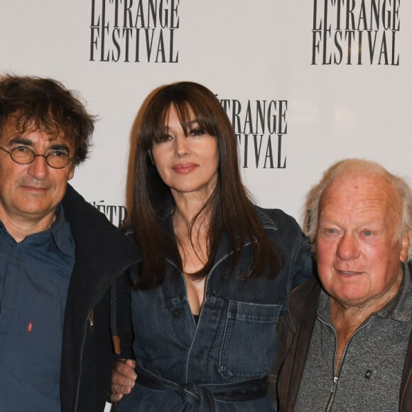 Philippe Nahon, Jo Prestia, Albert Dupontel, Monica Bellucci et Gaspar Noé - Arrivées à l'Étrange Festival au Forum des Images à Paris le 6 septembre 2019.