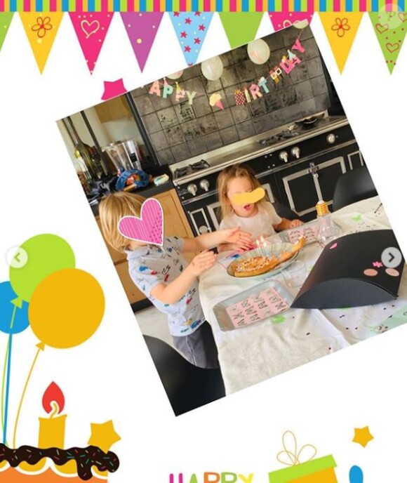 Amélie Mauresmo a fêté les 3 ans de sa fille Ayla le 20 avril 2020.