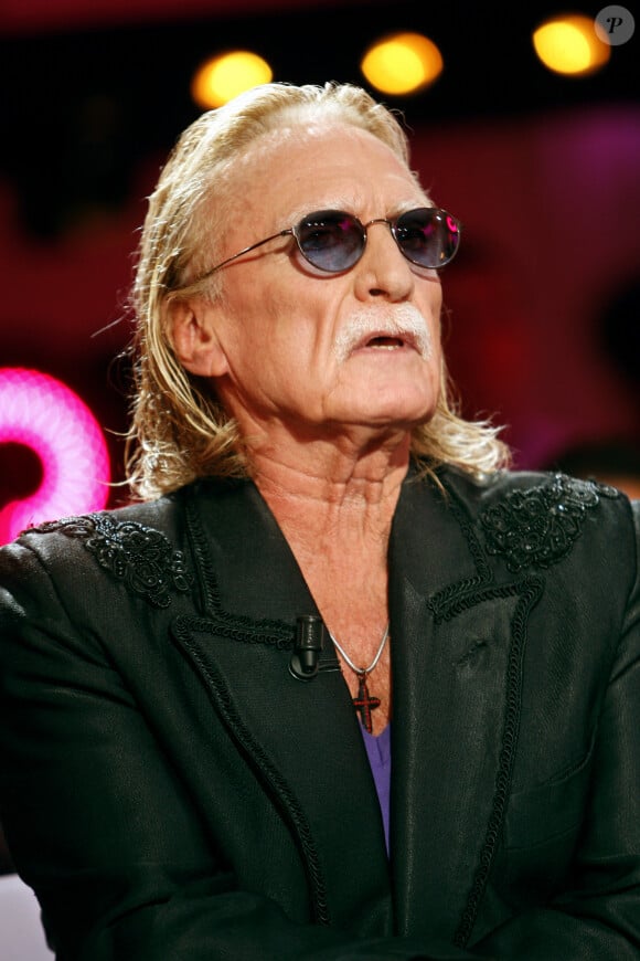 Le chanteur Christophe en 2010
