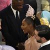 George Clooney, sa femme Amal et Serena Williams - Cérémonie de mariage du prince Harry et de Meghan Markle en la chapelle Saint-George au château de Windsor, Royaume Uni, le 19 mai 2018.