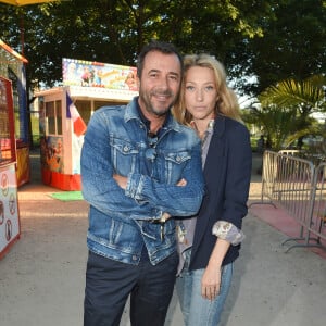 Bernard Montiel et Laura Smet - Soirée d'inauguration de la 35ème fête foraine des Tuileries au Jardin des Tuileries à Paris, le 22 juin 2018. © Coadic Guirec/Baldini/Bestimage