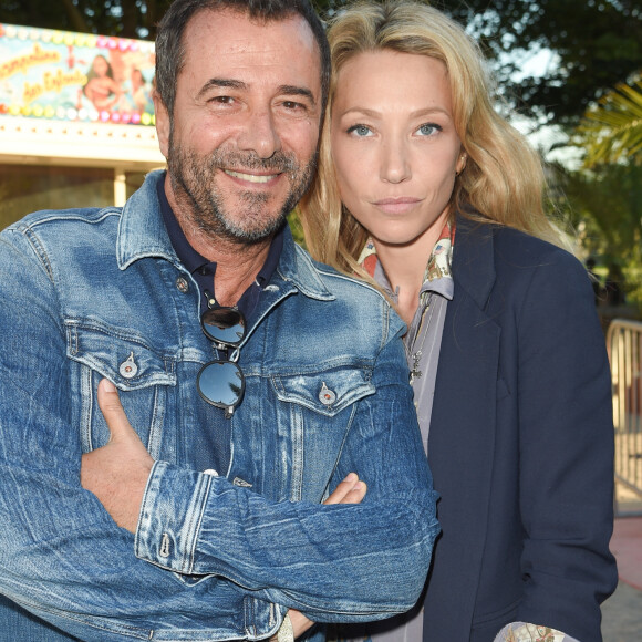 Bernard Montiel et Laura Smet - Soirée d'inauguration de la 35ème fête foraine des Tuileries au Jardin des Tuileries à Paris, le 22 juin 2018. © Coadic Guirec/Baldini/Bestimage