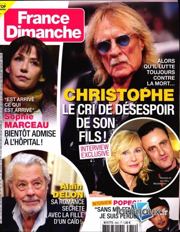 Nouvel indice sur la disparition de Teddy Vrignault (Les Frères ennemis) dans le magazine "France Dimanche" du 17 avril 2020.