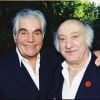Roger Pierre et André Gaillard à Avignon en 2000.