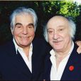 Roger Pierre et André Gaillard à Avignon en 2000.